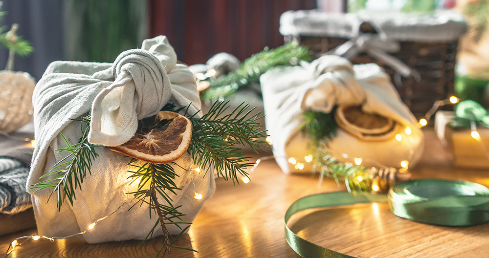 Beautiful natural wrapping